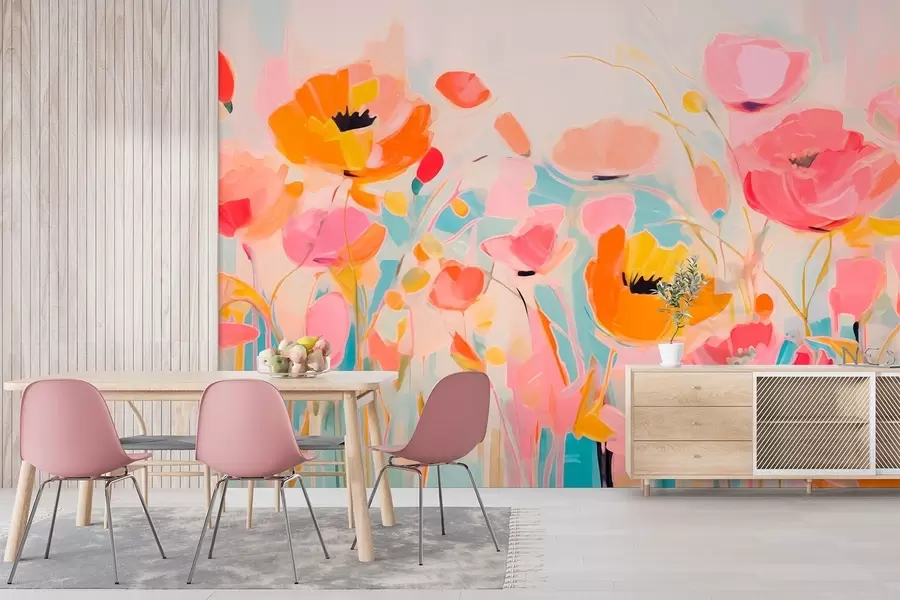 wall murals Poppy w05380