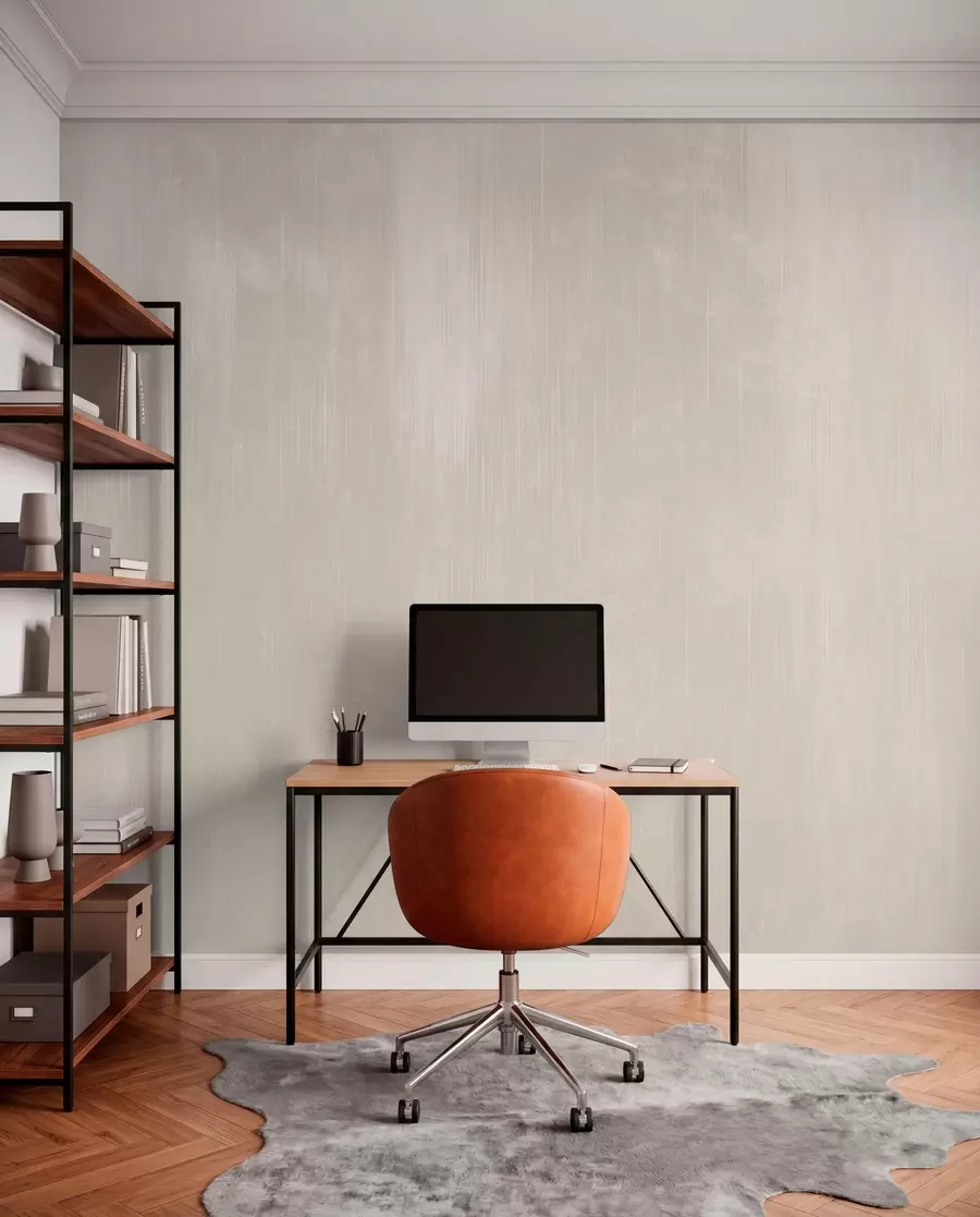 wall murals Light beige background with subtle vertical texture w05121