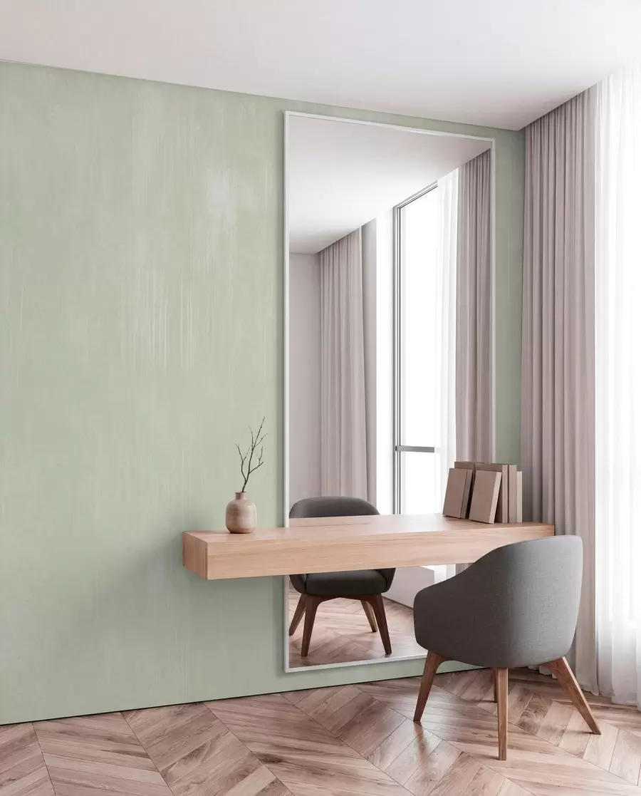 wall murals Pale green background with light vertical texture w05121v3