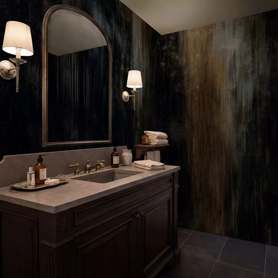 wall murals Dark abstract background with vertical streaks w05121v5