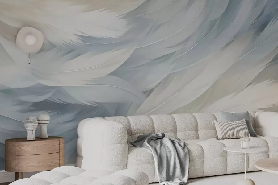 wall murals Feathers w05470