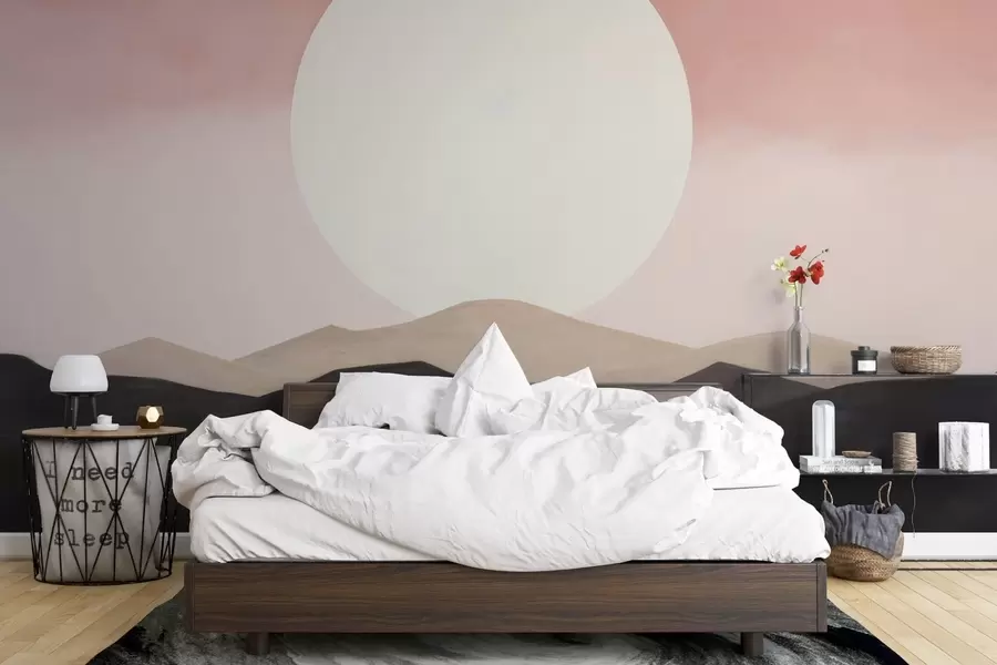wall murals Quiet sunset w05285