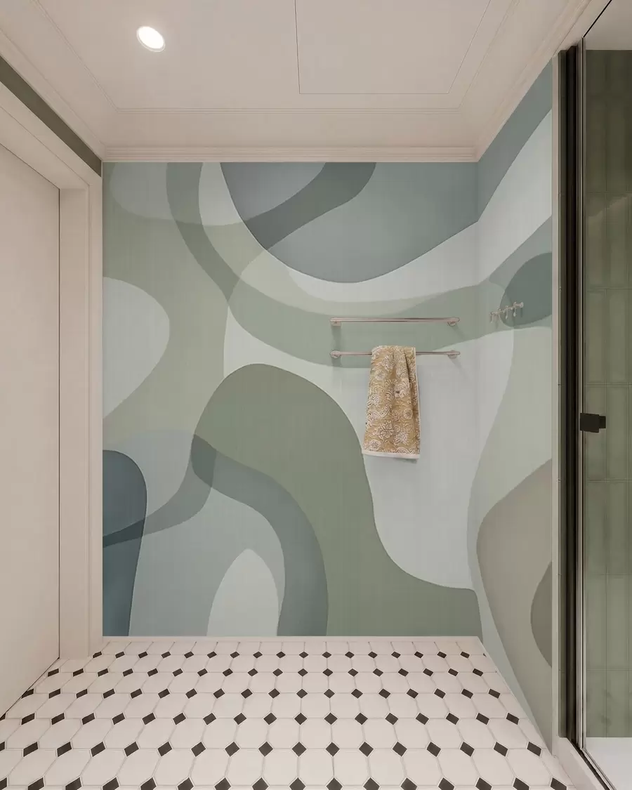 wall murals Soft Lines w05479