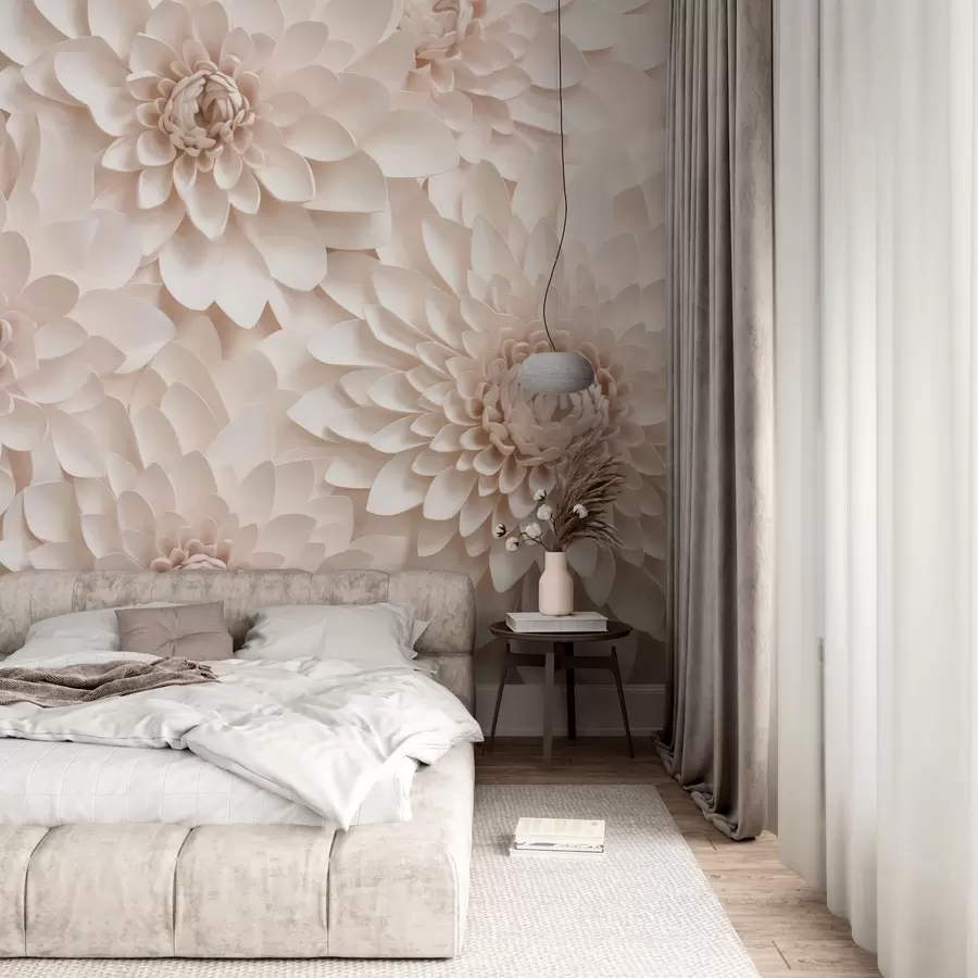 wall murals Large Flowers w05483