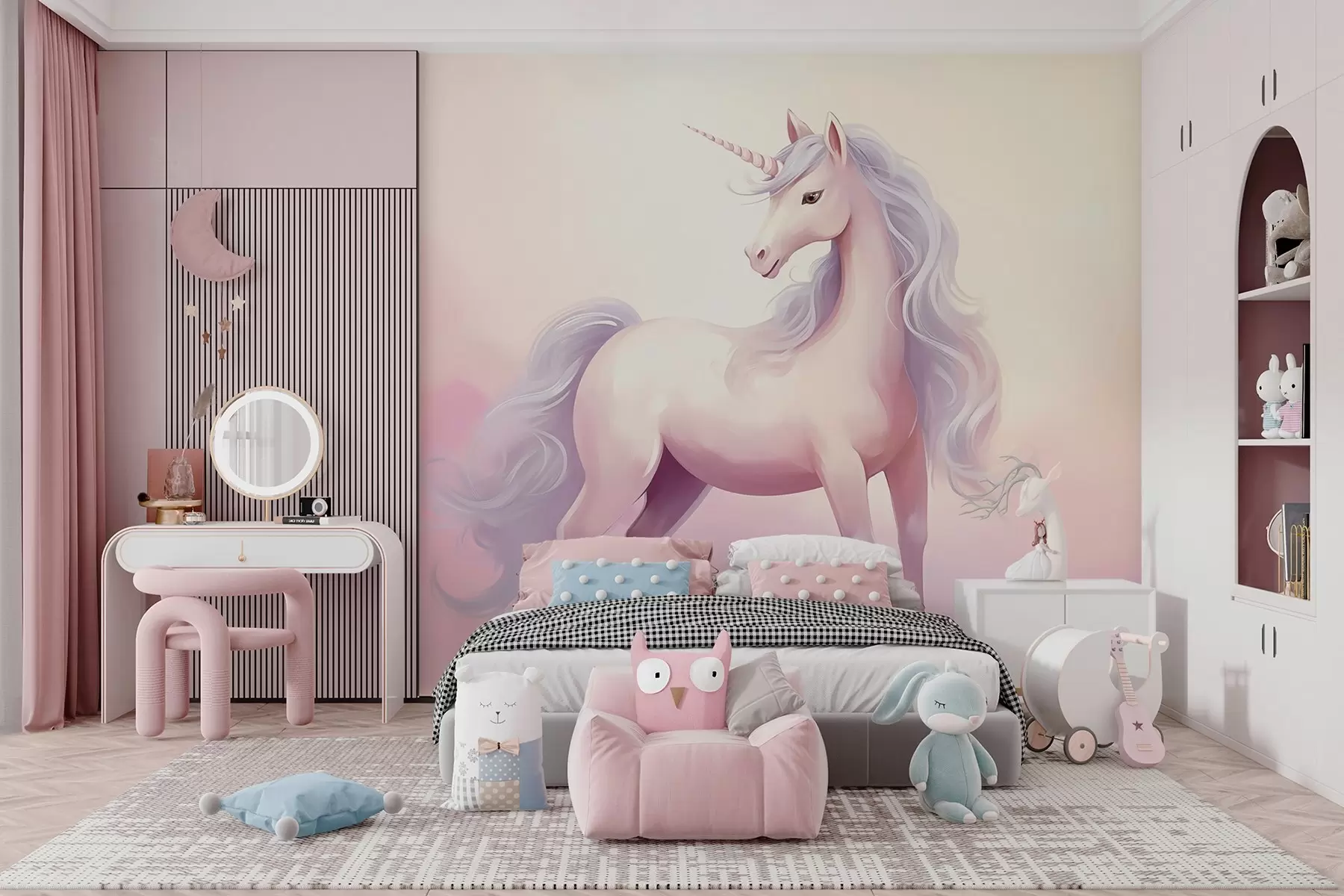 wall murals Unicorn w05555