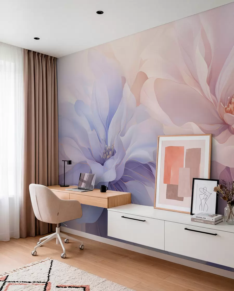 wall murals Airy Petals w05580