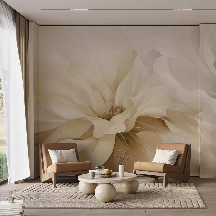 wall murals Airy Petals w05580v1