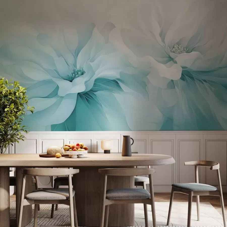 wall murals Airy Petals w05580v2