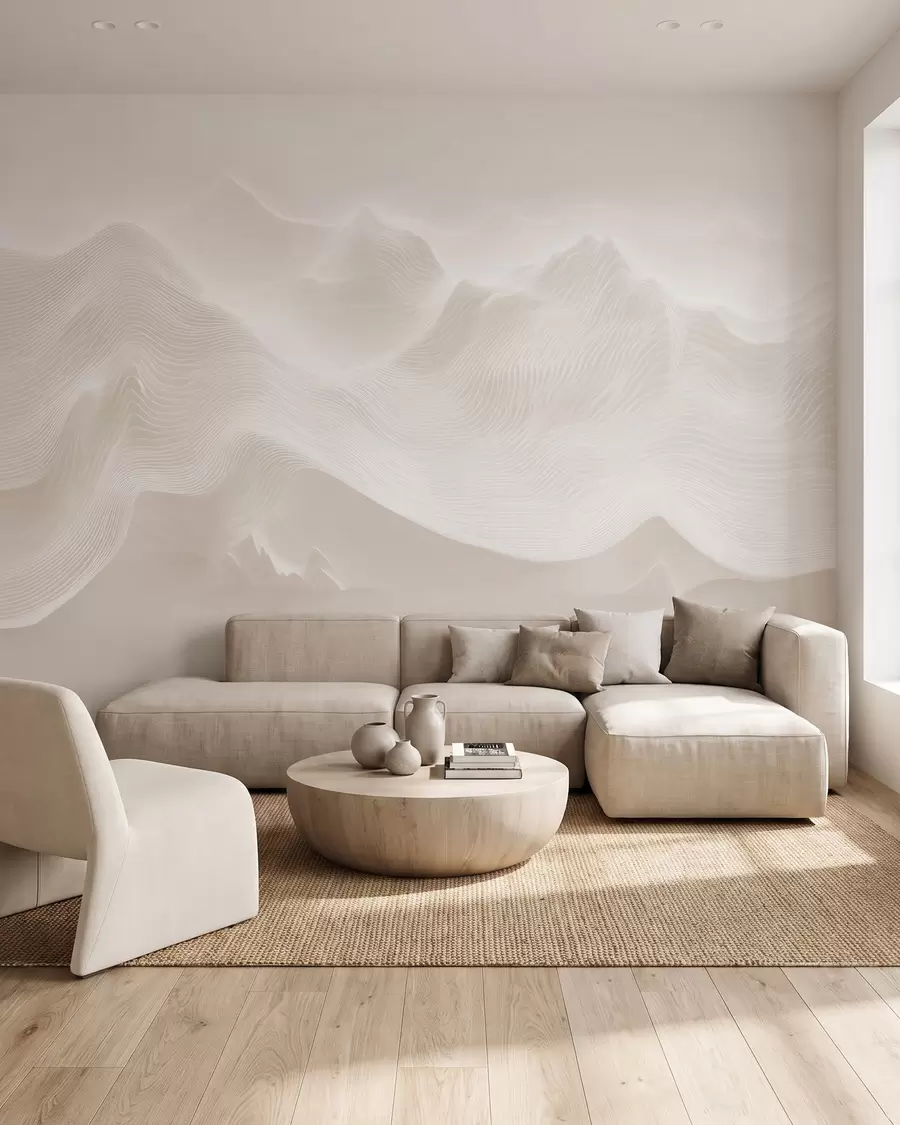wall murals Cloud Sculpture w09713