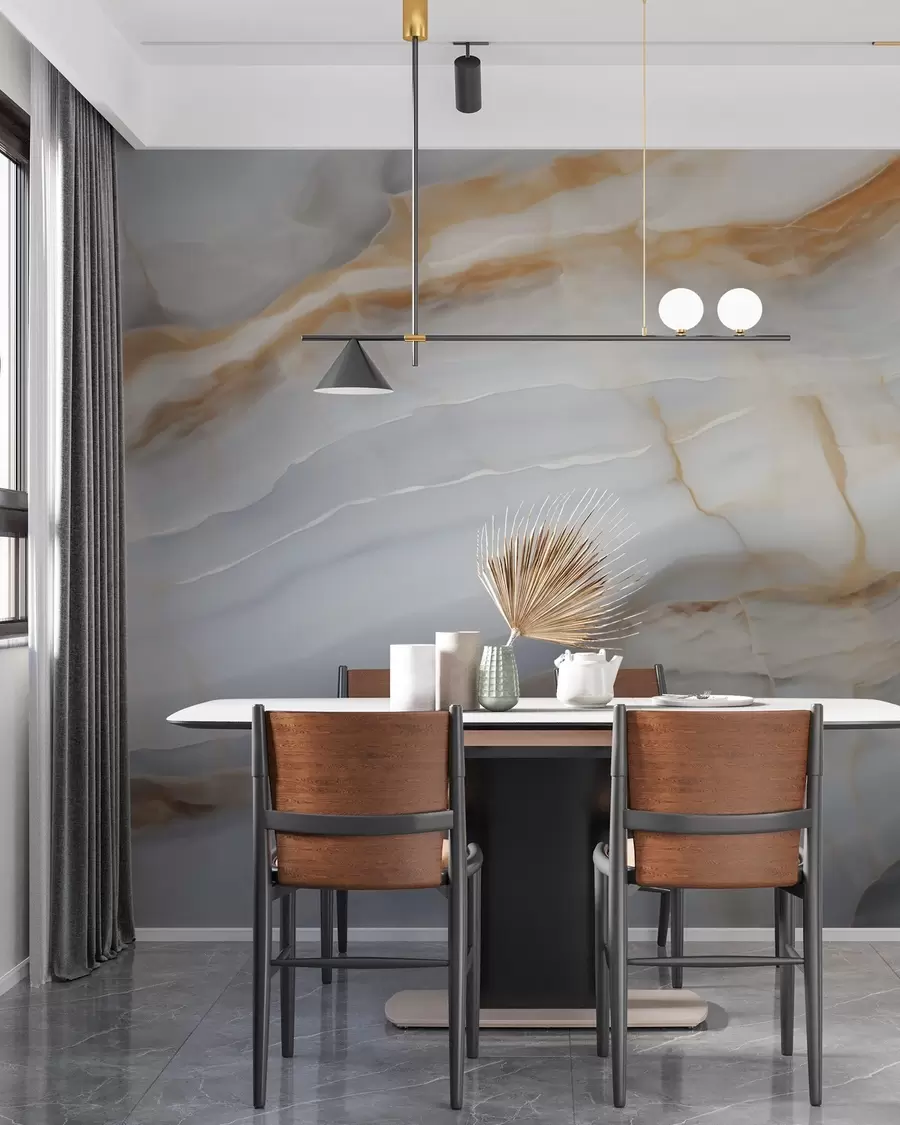 wall murals Imitation of abstract marble texture pattern w05590