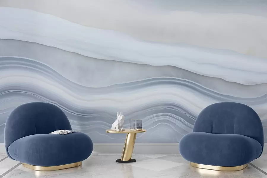 wall murals Imitation of abstract marble texture pattern w05634