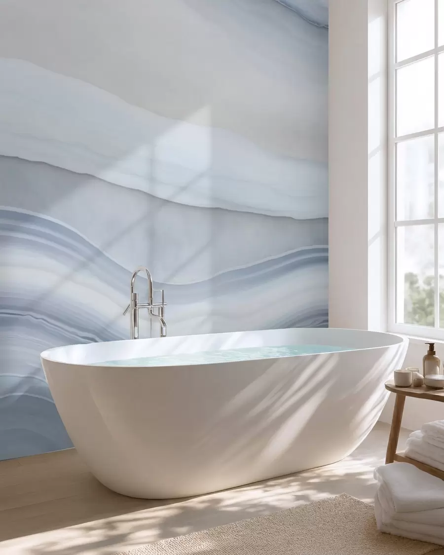 wall murals Imitation of abstract marble texture pattern w05634