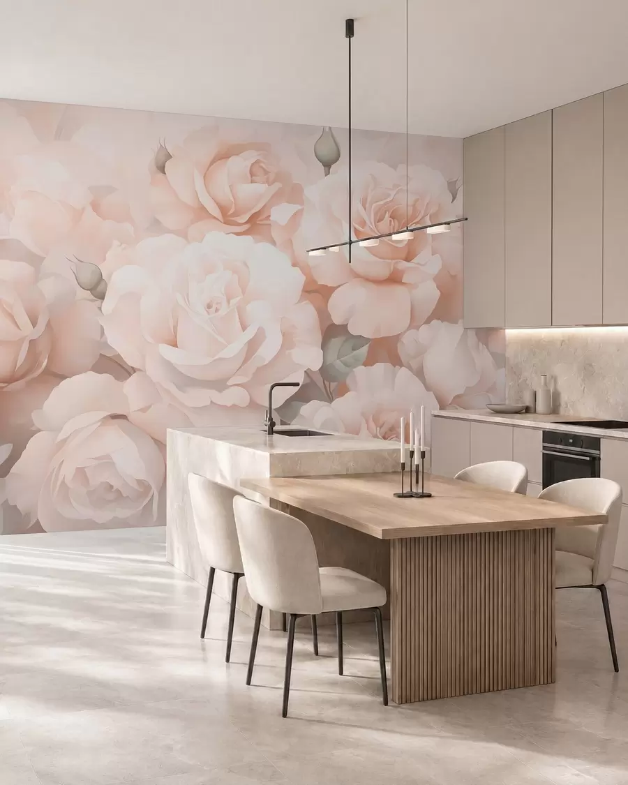 wall murals Abstract roses w05553