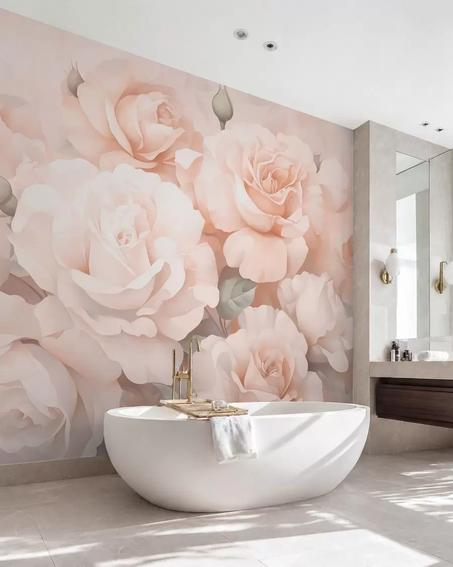 wall murals Abstract roses w05553