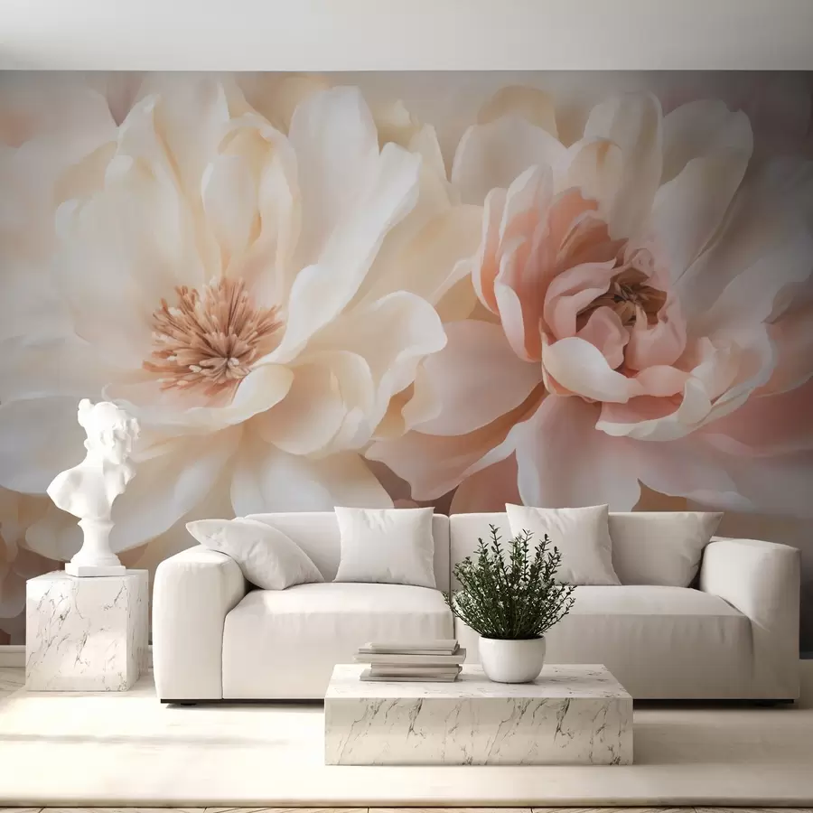 wall murals Large flowers w05633
