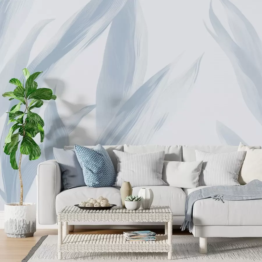 wall murals Pointed leaves w05680v1