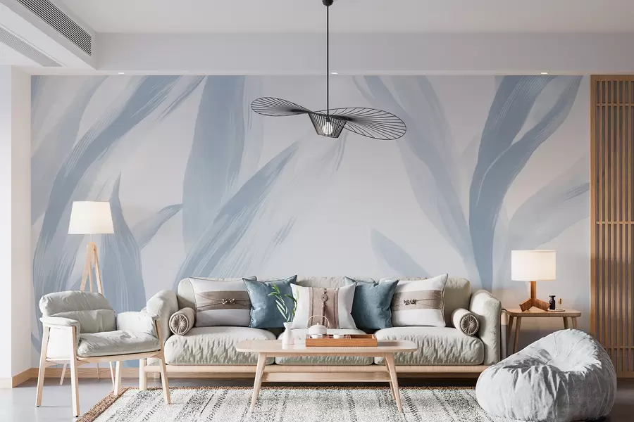 wall murals Pointed leaves w05680v1