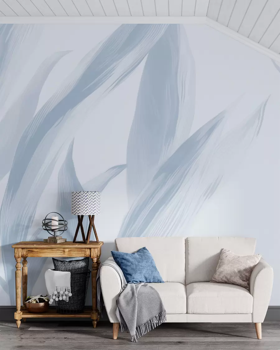 wall murals Pointed leaves w05680v1