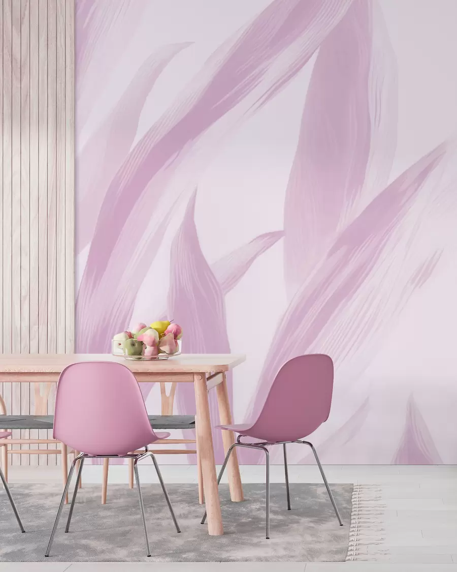 wall murals Pointed leaves w05680v3