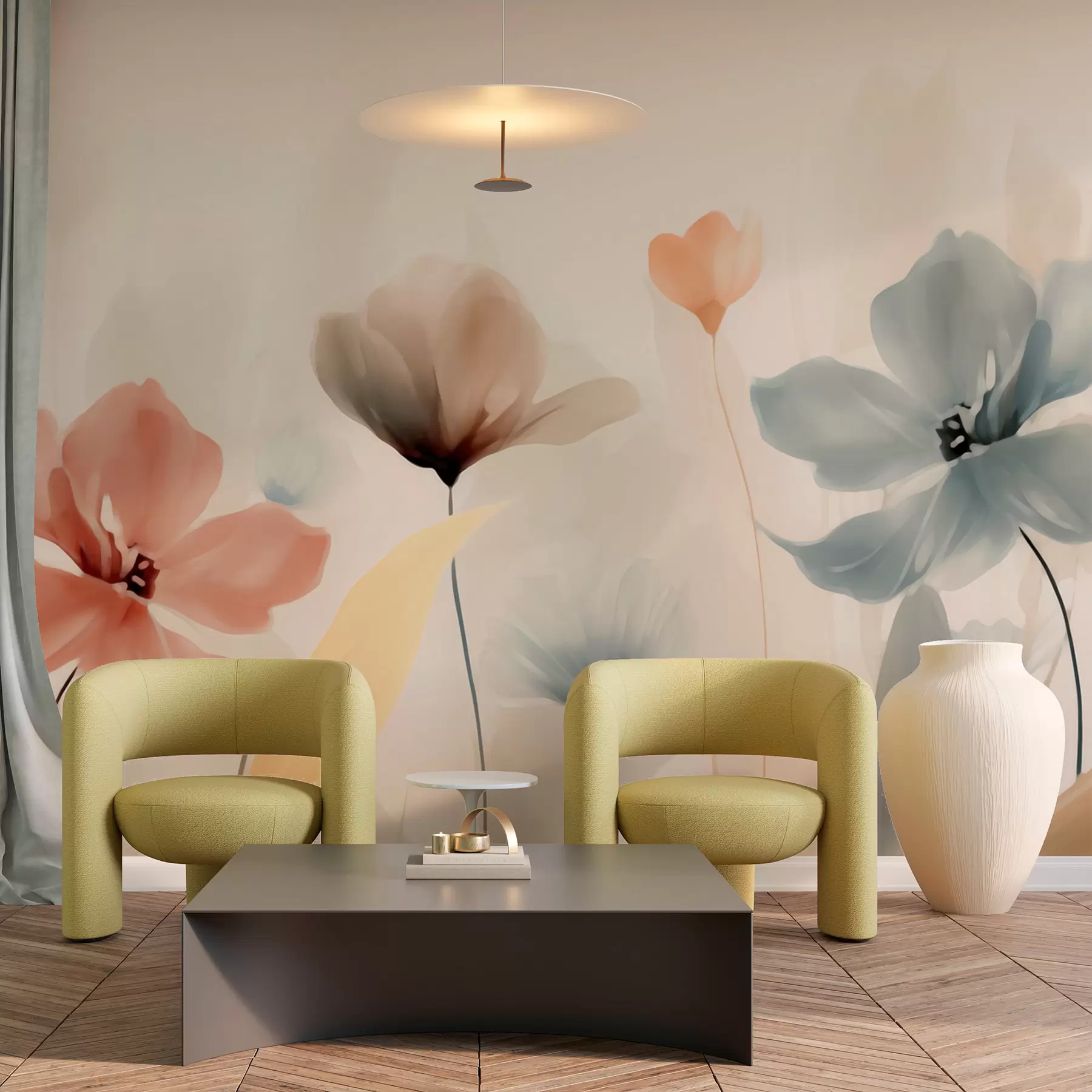 wall murals Wildflowers w05684