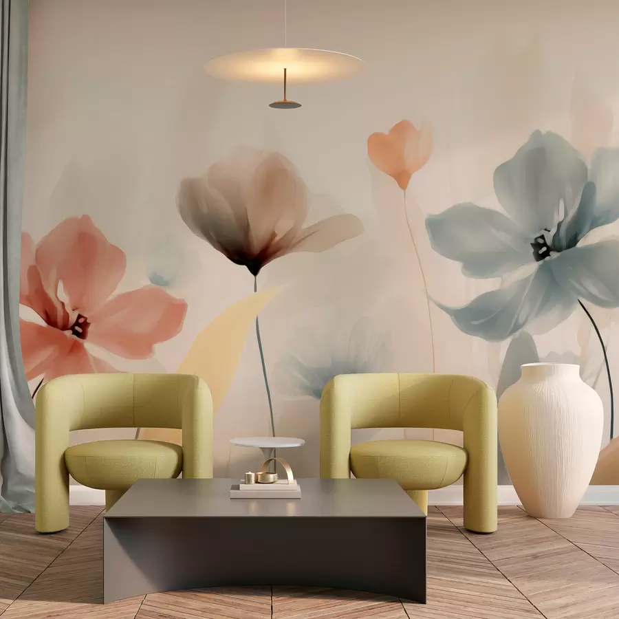 wall murals Wildflowers w05684