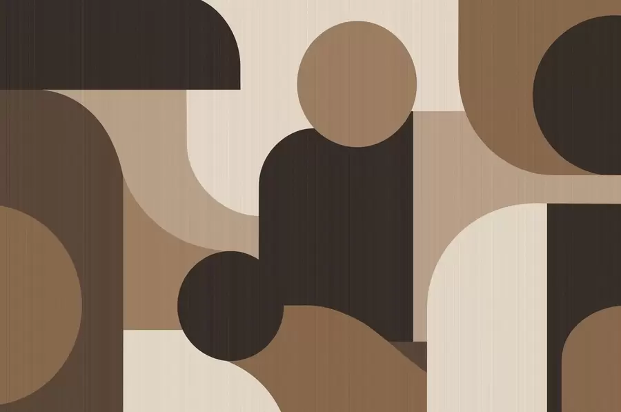 wall murals Geometric Arches w05653