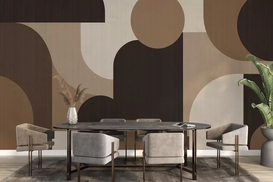 wall murals Geometric Arches w05653