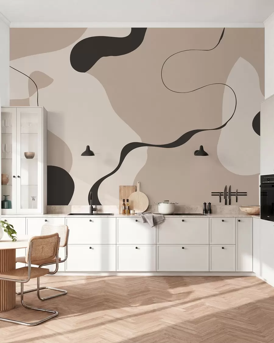 wall murals Abstract Line w05654