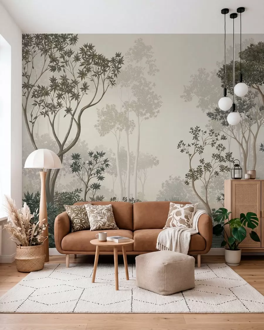 wall murals Slender Woodland w05700