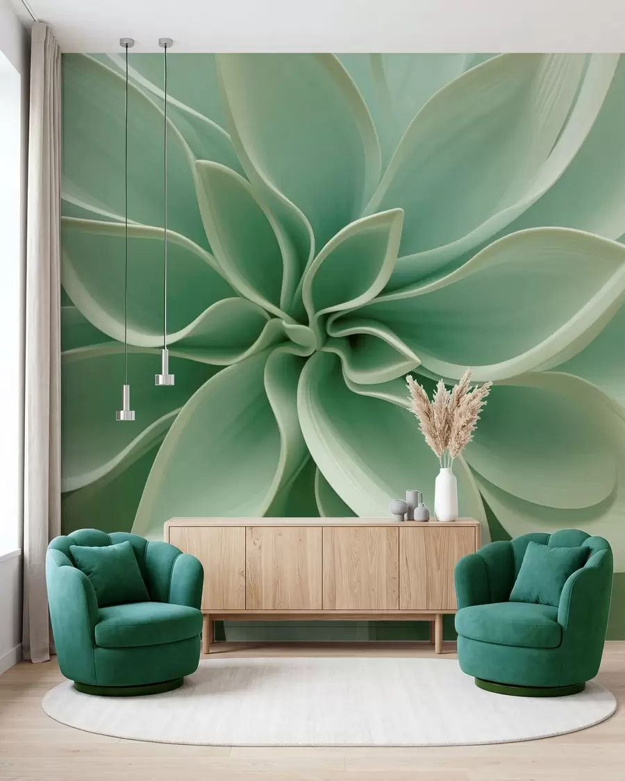 wall murals Botanical Geometry w05559
