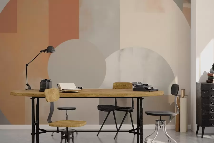 wall murals Geometric abstraction w05702