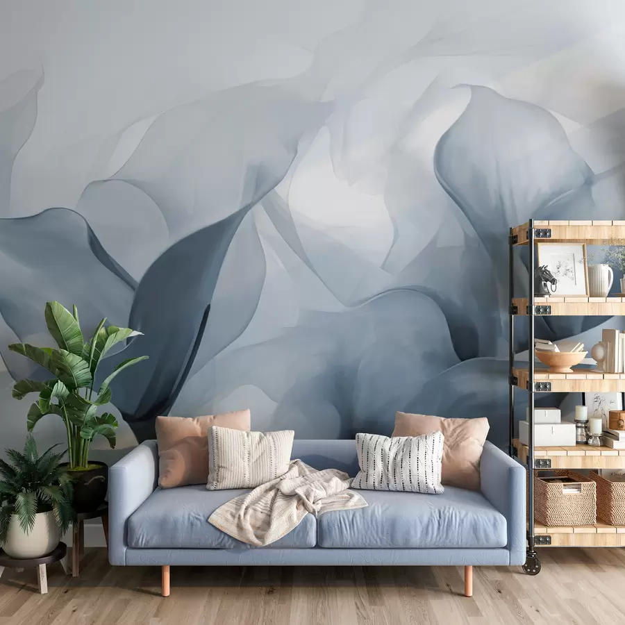 wall murals Fantasy flowers w05086v1
