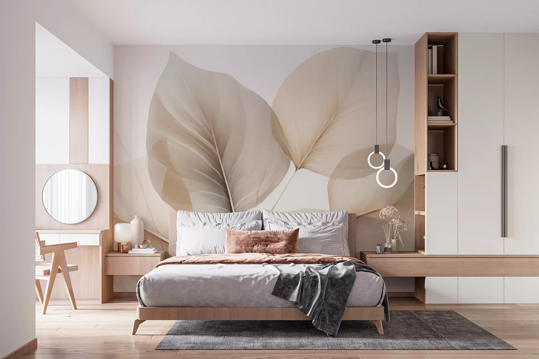 wall murals Leaf veins w05108