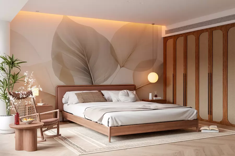 wall murals Leaf veins w05108