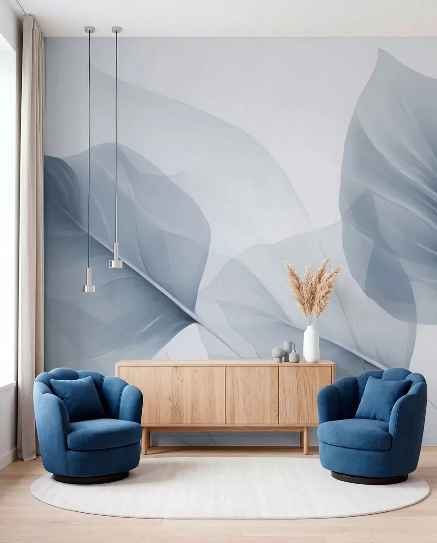 wall murals Leaf veins w05108v1