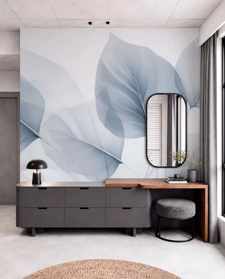 wall murals Leaf veins w05108v1