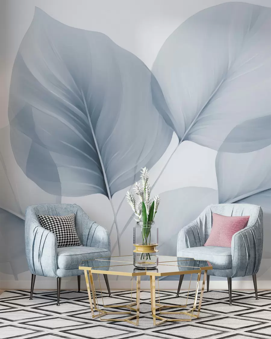 wall murals Leaf veins w05108v1