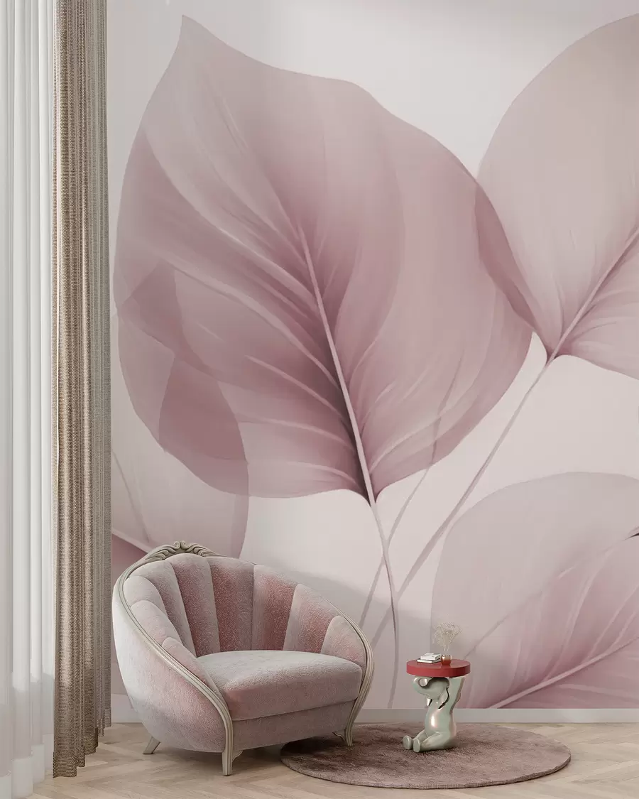 wall murals Leaf veins w05108v2