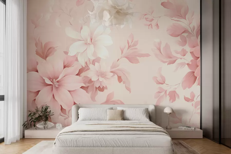 wall murals Classic flowers w05437