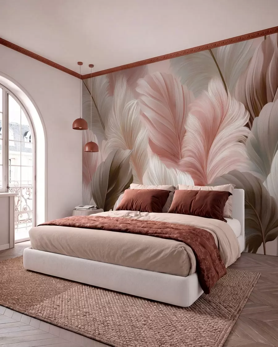 wall murals Feathers w05743