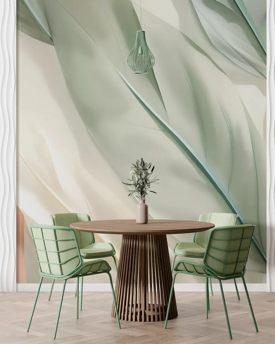 wall murals Leaves w05745