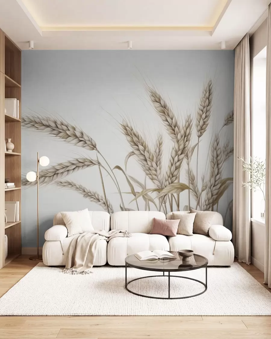 wall murals Delicate spikelets w05714