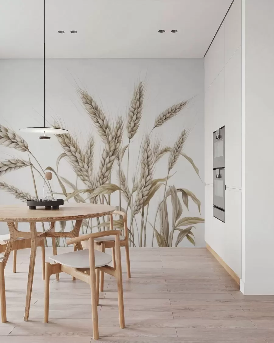wall murals Delicate spikelets w05714