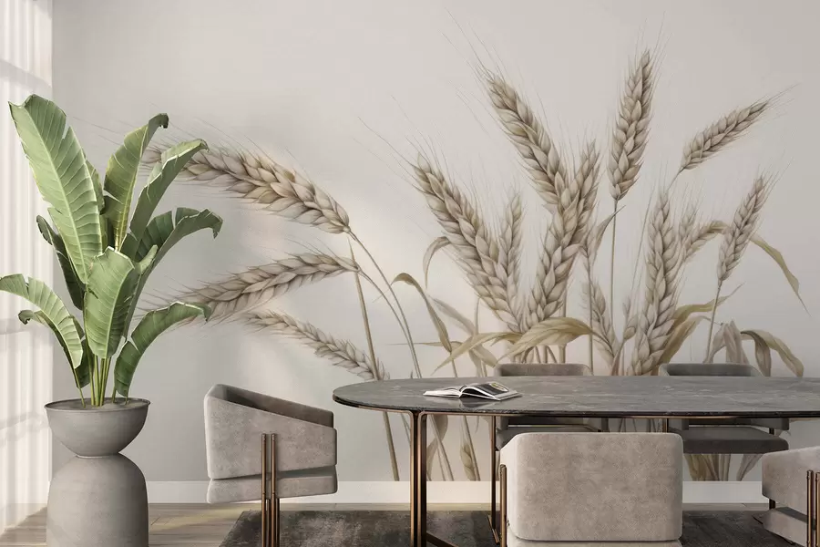 wall murals Delicate spikelets w05714