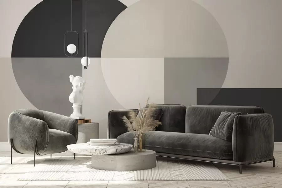 wall murals Geometric abstraction w05779