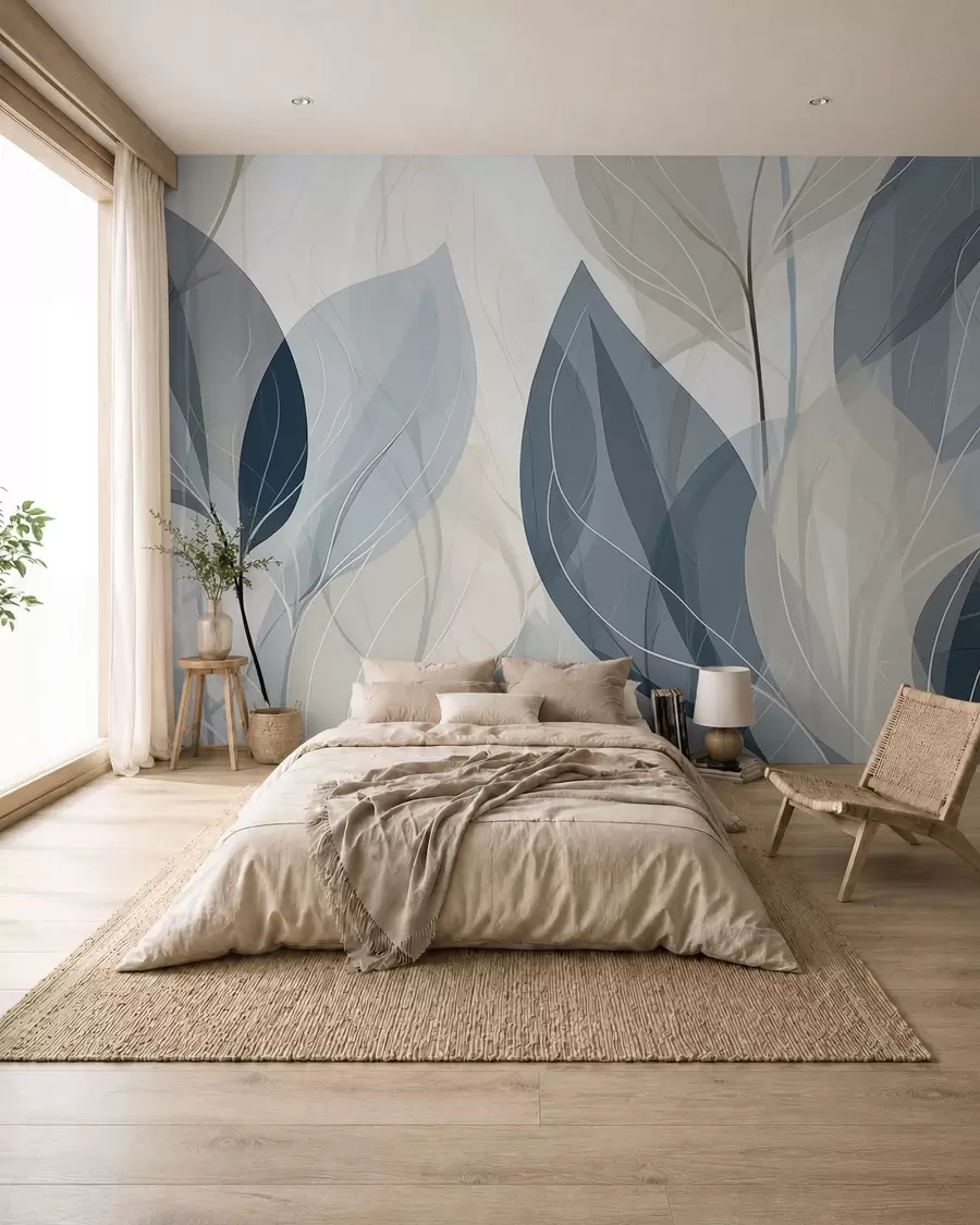 wall murals Whispering Leaves w09970