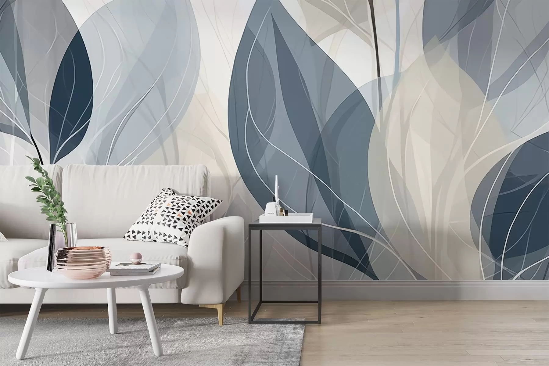 wall murals Whispering Leaves w09970