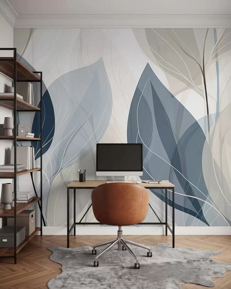wall murals Whispering Leaves w09970