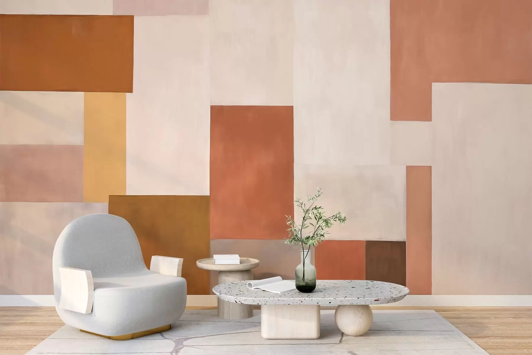 wall murals Abstract Geometry w09973