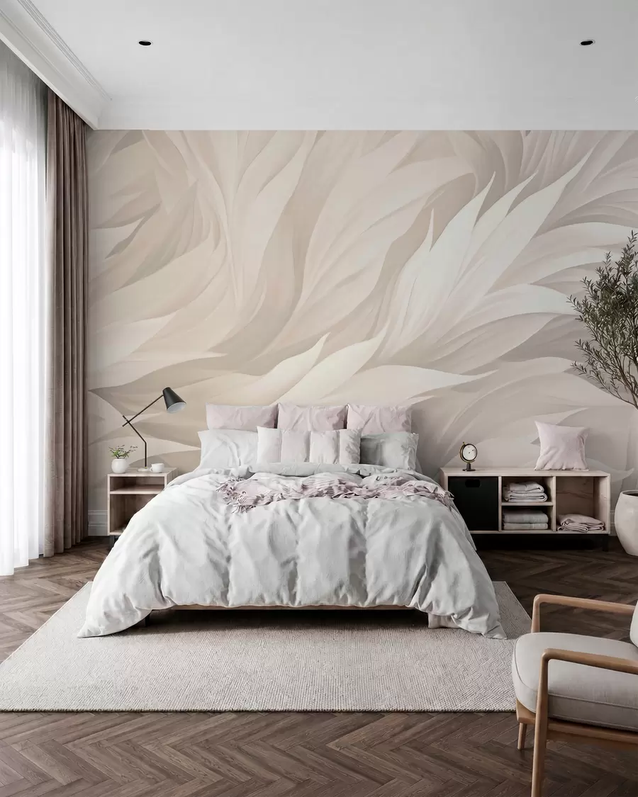 wall murals Feathers w05773